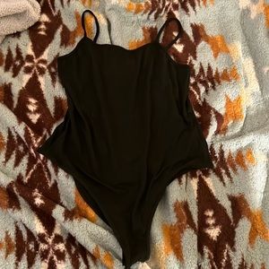 Brand new without tags SHEIN black tank bodysuit, size 2XL